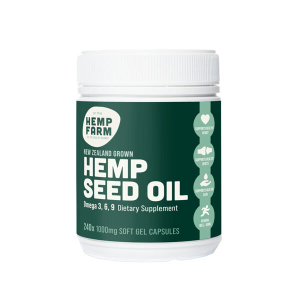 Hemp Farm Hemp Seed Oil in Capsules